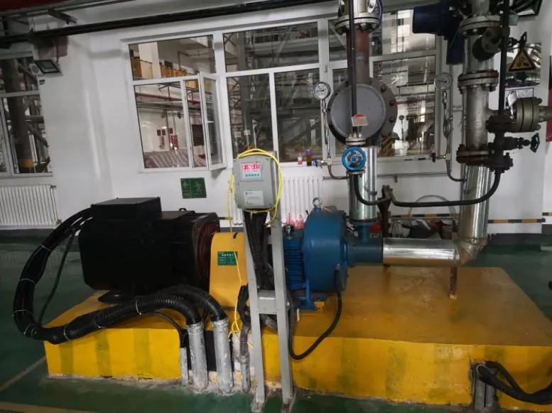 Boiler feed pump in a waste-to-energy plant